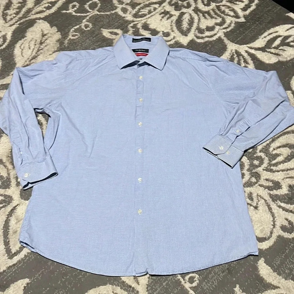 Saks fifth avenue Button front long sleeved shirt. Dressy or casual. Like new. - Picture 1 of 5